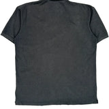 Dickies Polo Shirt - Large Gray Cotton Blend