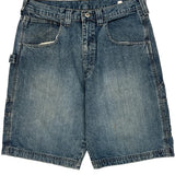 Unbranded Cargo Carpenter Shorts - 32W 10L Blue Denim