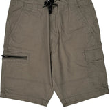 Levis Cargo Shorts - 32W 10L Grey Cotton