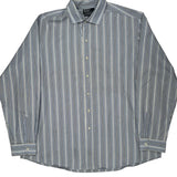 Polo By Ralph Lauren Striped Shirt - 2XL Blue Cotton