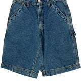 Age 14 Levis Cargo Denim Shorts - 26W 10L Blue Cotton