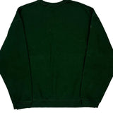 Fruit Of The Loom Sweatshirt - Large Green Cotton
