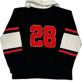 Age 4 Mickey Mouse Disney Cartoon Rugby Shirt - XS Black Cotton