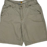 Carhartt Cargo Shorts - 30W 10L Beige Cotton