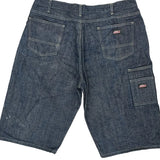 Dickies Denim Shorts - 38W 11L Blue Denim