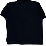 1980S Levis Polo Shirt - XL Black Cotton