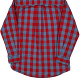 Age 6 Tommy Hilfiger Checked Shirt - Medium Blue Cotton