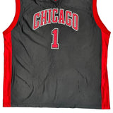 Chicago Bulls NBA Jersey - 2XL Black Polyester