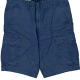 Levis Cargo Shorts - 34W 10L Blue Cotton