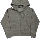 Polo By Ralph Lauren Hoodie - XL Grey Cotton