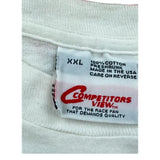 Nhra Winston Drag Racing Competitors View Graphic T-Shirt - 2XL White Cotton