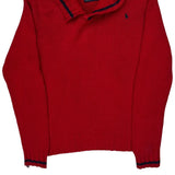 Polo By Ralph Lauren Sweater - Small Red Cotton