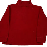 Age 4 Polo By Ralph Lauren 1/4 Zip - 2XS Red Cotton