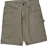 Wrangler Carpenter Shorts - 33W 10L Beige Cotton