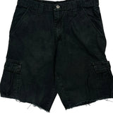 Unbranded Cargo Shorts - 32W 10L Black Cotton