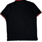 Tommy Hilfiger Polo Shirt - Large Black Cotton