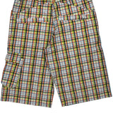 Rocawear Checked Cargo Shorts - 32W 11L Multicoloured Cotton