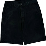Wrangler Chino Shorts - 32W 10L Black Cotton