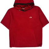 The North Face Fleece - Large Red Polyester