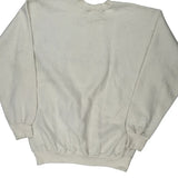 Made In USA Disney Sweatshirt - Large White Cotton Blend