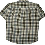 Dickies Checked Short Sleeve Shirt - Large Multicoloured Cotton