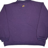 Nike Sweatshirt- 2XL Purple Cotton Blend