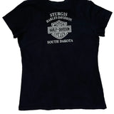 Sturgis Harley Davidson Graphic T-Shirt - XL Red Cotton