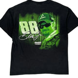 Vintage Dale Earnhardt Jr. Nascar T-Shirt - Large Black Cotton