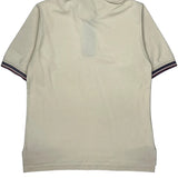 Lee Polo Shirt - Small Cream Cotton