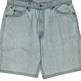 Orange Tab 550, Relaxed Fit Levis Denim Shorts - 36W 9L Light Wash Denim