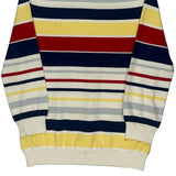 Tommy Hilfiger Striped Jumper - Medium Multicoloured Cotton