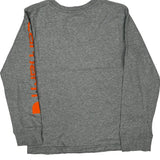 Age 8-10 Carhartt Long Sleeve T-Shirt - Medium Grey Cotton
