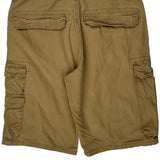 Wrangler Cargo Shorts - 34W 11L Khaki Cotton