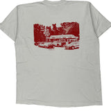 Vintage Lou'S Drive-In Fruit Of The Loom Single Stitch T-Shirt - XL White Cotton