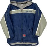 Age 12-13 Penn State Nike College Jacket - Large Blue Nylon