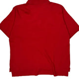 Chaps Ralph Lauren Polo Shirt - Large Red Cotton
