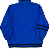 Age 11-12 Nike Spellout Windbreaker - Medium Blue Polyester