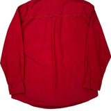 Embroidered Logo Chaps Ralph Lauren Shirt - Large Red Cotton