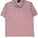 Polo By Ralph Lauren Polo Shirt - Medium Pink Cotton