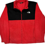Denali The North Face Fleece Jacket - 2XL Red Polyester