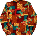 1980'S Bon Worth Floral Shell Jacket - Large Multicoloured Polyester