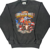 American Bull Lee Graphic Sweatshirt - Medium Black Cotton Blend