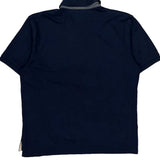 Tommy Hilfiger Polo Shirt - Large Navy Cotton