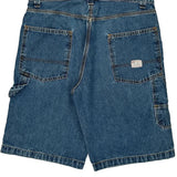 Levis Denim Shorts - 36W 11L Blue Cotton