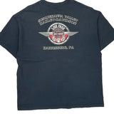 Susquehanna Valley Harley Davidson Graphic T-Shirt - 2XL Blue Cotton