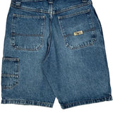 Wrangler Denim Shorts - 30W 9L Blue Cotton