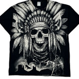 Jerzees Graphic T-Shirt - 2XL Black Cotton