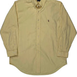 Ralph Lauren Shirt - Large Yellow Cotton