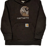Carhartt Graphic Hoodie - XS Black Cotton