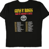 North America 2023 Tour Guns N Roses Band T-Shirt - 2XL Multicoloured Cotton